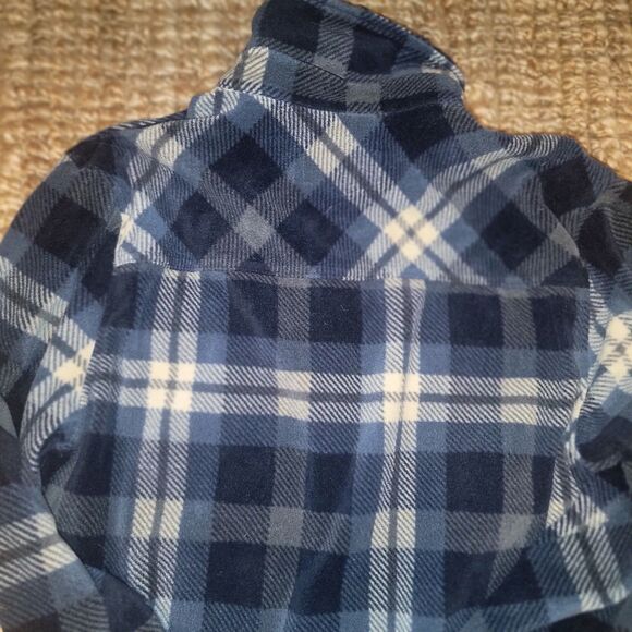 Freedom Foundry Men's Blue Plaid Flannel Long Sleeve Button Up Shirt M - Picture 3 of 15